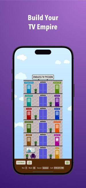 Endless TV Tycoon screenshot 1