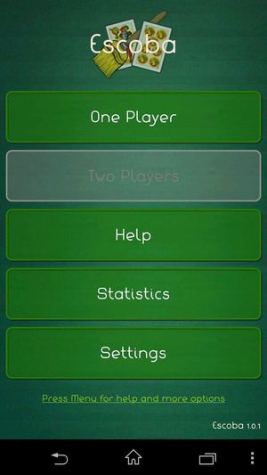 Escoba Broom Cards Game screenshot 2