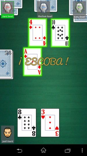 Escoba Broom Cards Game screenshot 4