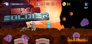 Exa soldier Space shooter screenshot 3