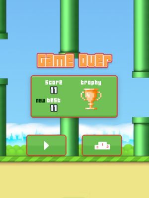 Faby Bird : The Flappy Adventure screenshot 4