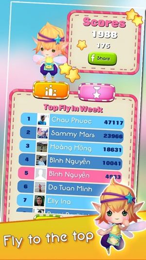 Fairy Rush: Fly to Candyland screenshot 2