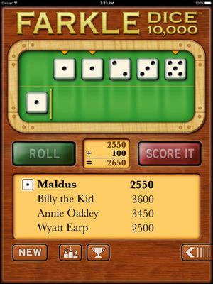 Farkle Dice screenshot 1