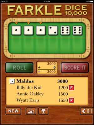 Farkle Dice screenshot 2