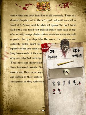 Fighting Fantasy: Blood of the Zombies screenshot 1