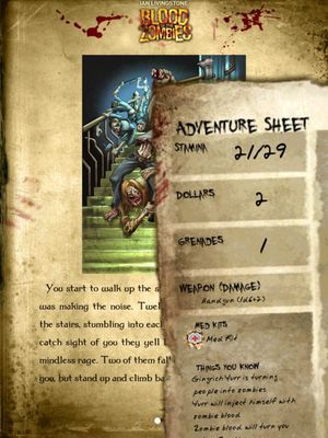 Fighting Fantasy: Blood of the Zombies screenshot 4