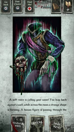 Fighting Fantasy: House of Hell screenshot 1