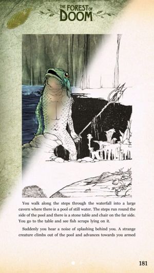 Fighting Fantasy: The Forest of Doom screenshot 3