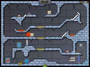 Fireboy and Watergirl in the Ice Temple screenshot 3