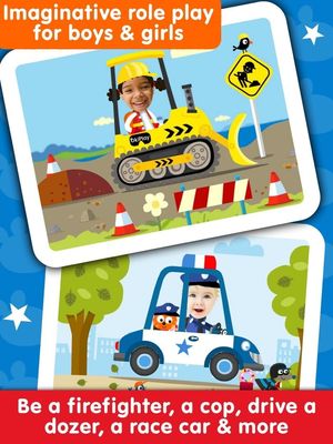 Fireman! Fire Fighter Truck Driving Games for Kids screenshot 2