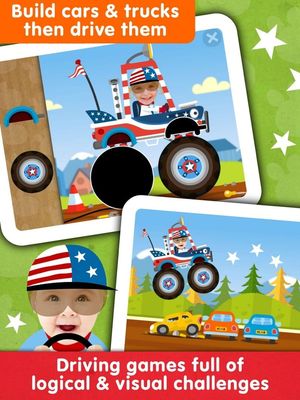 Fireman! Fire Fighter Truck Driving Games for Kids screenshot 3