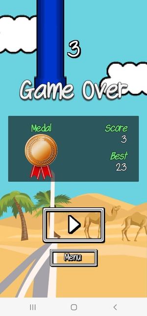 Flappy Camel screenshot 4