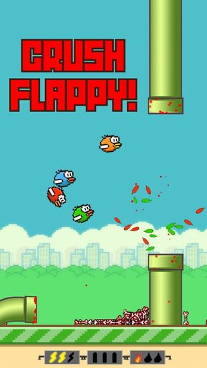 Flappy Crush screenshot 1