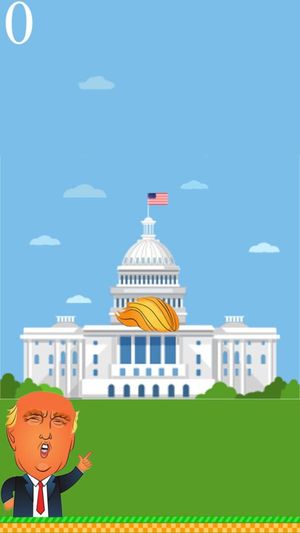 Flappy Trumpadore screenshot 1