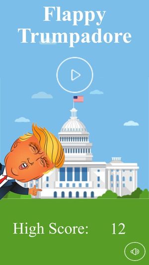 Flappy Trumpadore screenshot 3