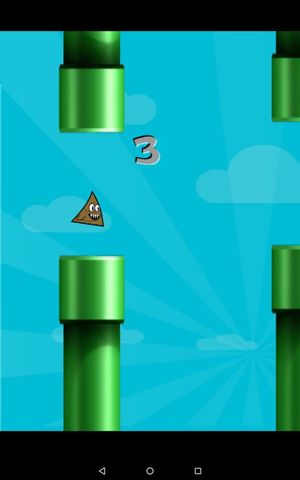 Flappy Turds: Gangsta Poop Grime Music Edition screenshot 1