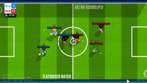 FlatSoccer: Online Soccer screenshot 1