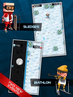 Flick Champions Winter Sports screenshot 1