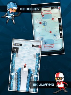Flick Champions Winter Sports screenshot 2