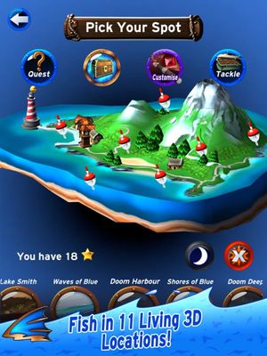 Flick Fishing screenshot 2