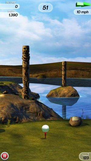Flick Golf! screenshot 4