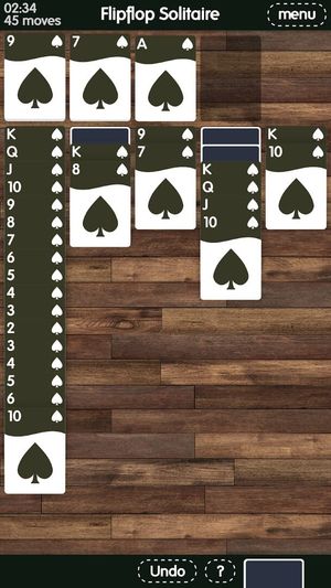Flipflop Solitaire screenshot 1