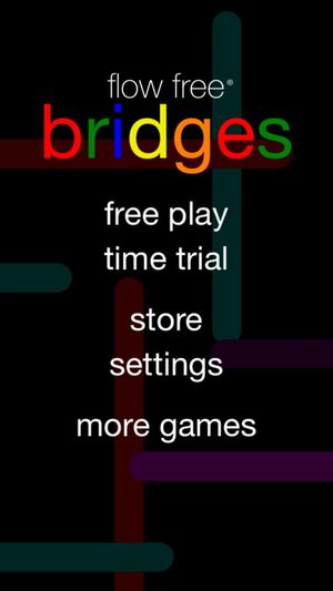 Flow Free: Bridges screenshot 2