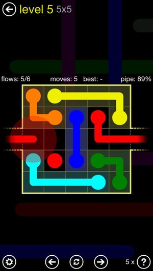 Flow Free: Warps screenshot 1