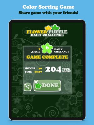 Flower Sort Puzzle screenshot 2