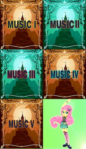 Fluttershy Piano Tiles screenshot 2