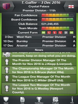 Football Director 2017 screenshot 3