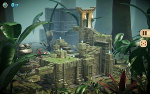Frogger and the Rumbling Ruins screenshot 1