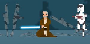Galactic Pixel Wars: The Farce Awakens screenshot 1