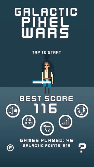 Galactic Pixel Wars: The Farce Awakens screenshot 2