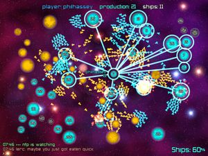 Galcon screenshot 2