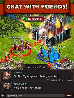 Game of War: Fire Age screenshot 1