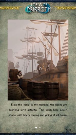 Gamebook Adventures 10: Lords of Nurroth screenshot 1