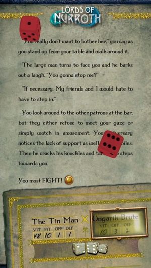 Gamebook Adventures 10: Lords of Nurroth screenshot 2
