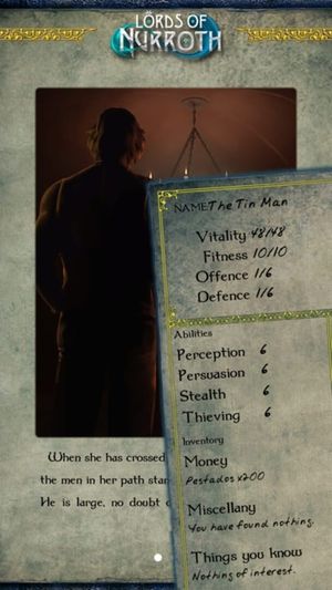 Gamebook Adventures 10: Lords of Nurroth screenshot 3