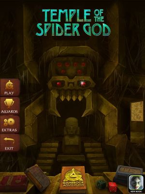 Gamebook Adventures 7: Temple of the Spider God screenshot 1