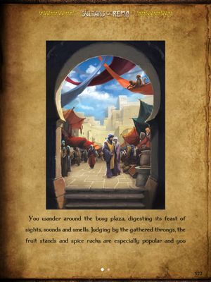 Gamebook Adventures 9: Sultans of Rema screenshot 1