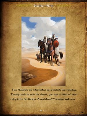 Gamebook Adventures 9: Sultans of Rema screenshot 2