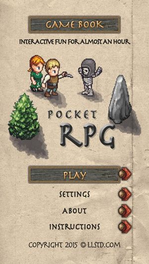 Gamebook screenshot 1