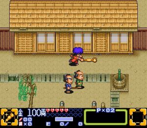 Ganbare Goemon 3: Shishijuurokubee no Karakuri Manjigatame screenshot 1