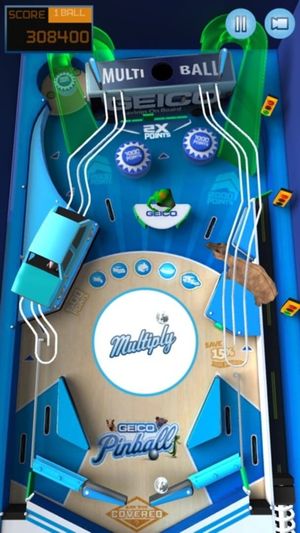 Geico Pinball screenshot 1