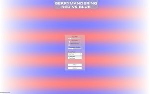 Gerrymandering: Red vs Blue screenshot 2