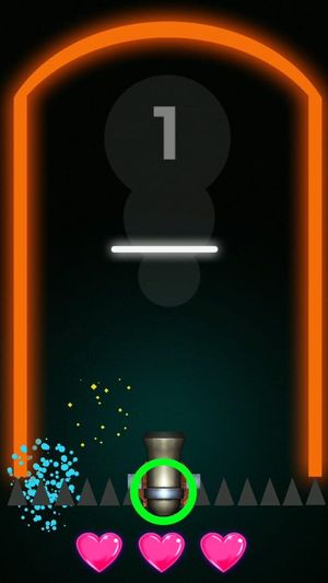 Glow Ball : Bouncy wall screenshot 1