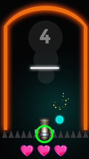 Glow Ball : Bouncy wall screenshot 4
