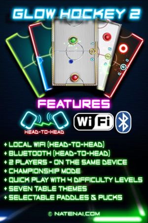 Glow Hockey 2 screenshot 2