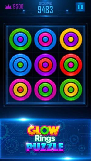 Glow Rings Puzzle screenshot 3